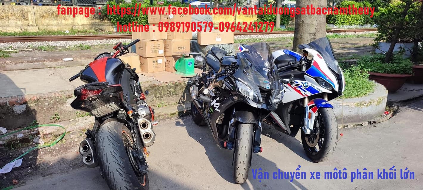 Nhận vận chuyển xe môtô phân khối lớn từ Bắc vào Nam